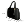 23 cm (5) Bolso Crossbody FANA Pia